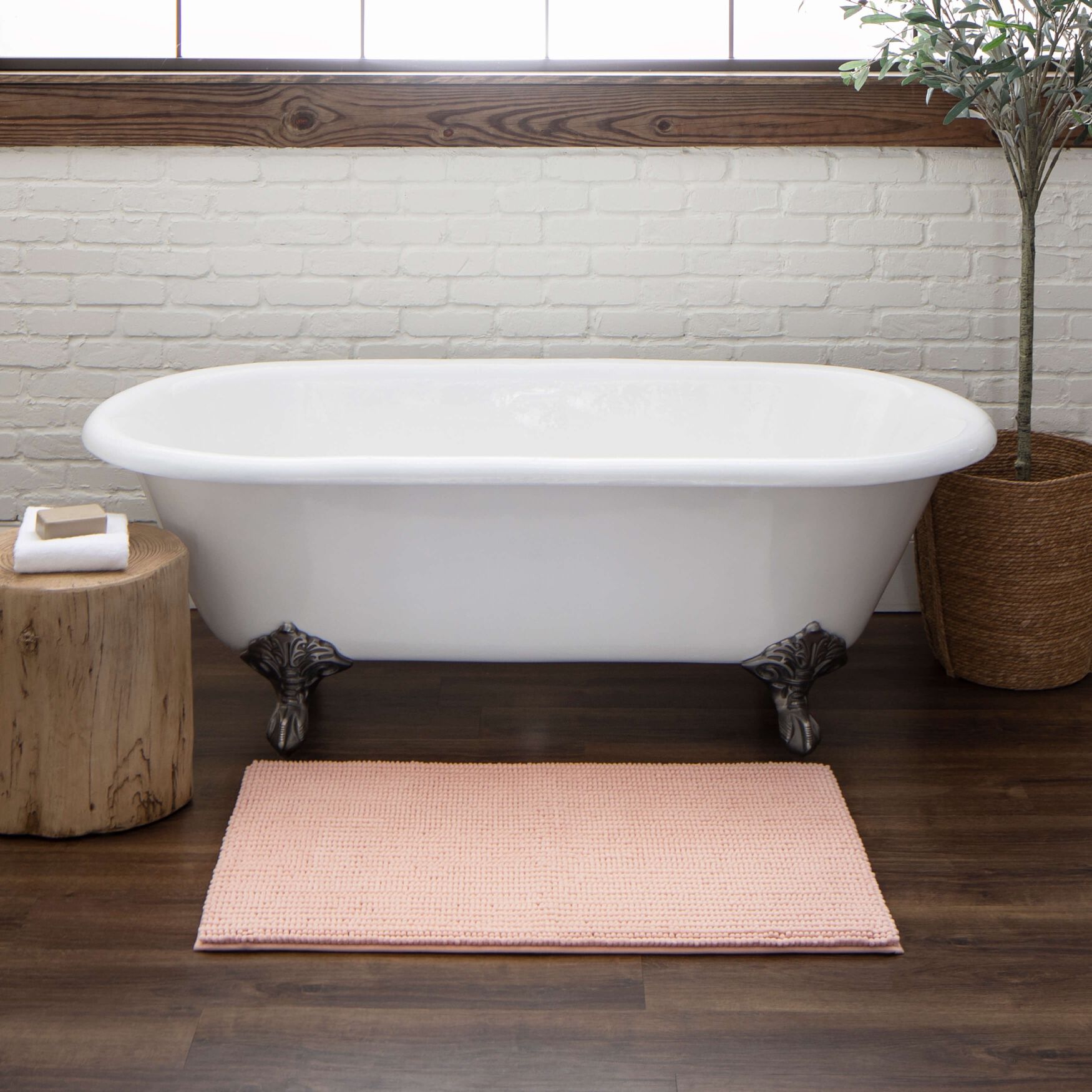 Homespun Noodle Bath Rug, , alternate image number 6