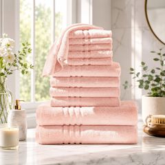 12-Pc. Zero-Twist Bath Towel Set