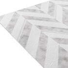 Retro 12x12 Self Adhesive Vinyl Floor Tile - Chevron - 20 Tiles/20 sq. ft., , alternate image number null