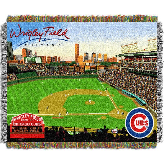 Wrigley Field Stadium Throw, MULTI, hi-res image number null