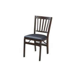 School House Wood Folding Chairs, Set Of 2