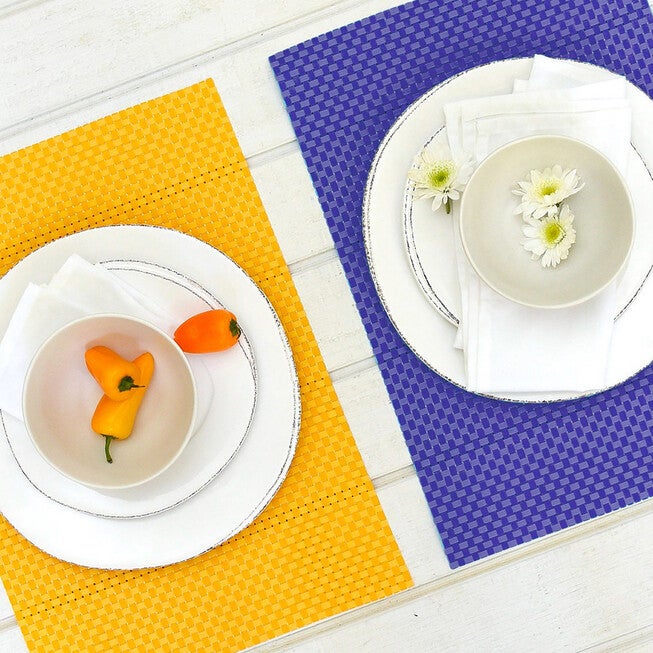 Tonal Placemats, Set Of 12, , alternate image number null