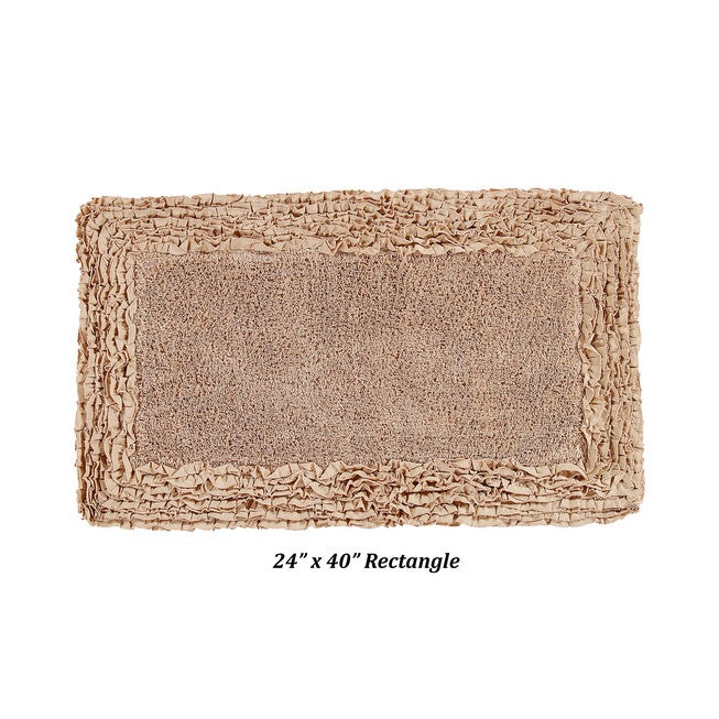 Shaggy Border Bath Rug Mat, 5 Pc Set 39283, , alternate image number 4