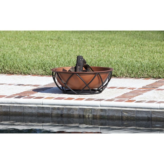 Barzelonia Round Copper Look Fire Pit, , alternate image number 3