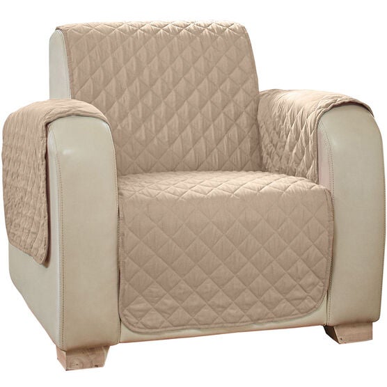 BH Studio Water-Repellent Microfiber Chair Protector, NATURAL, hi-res image number null
