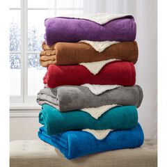 BH Studio Sherpa Microfleece Blanket