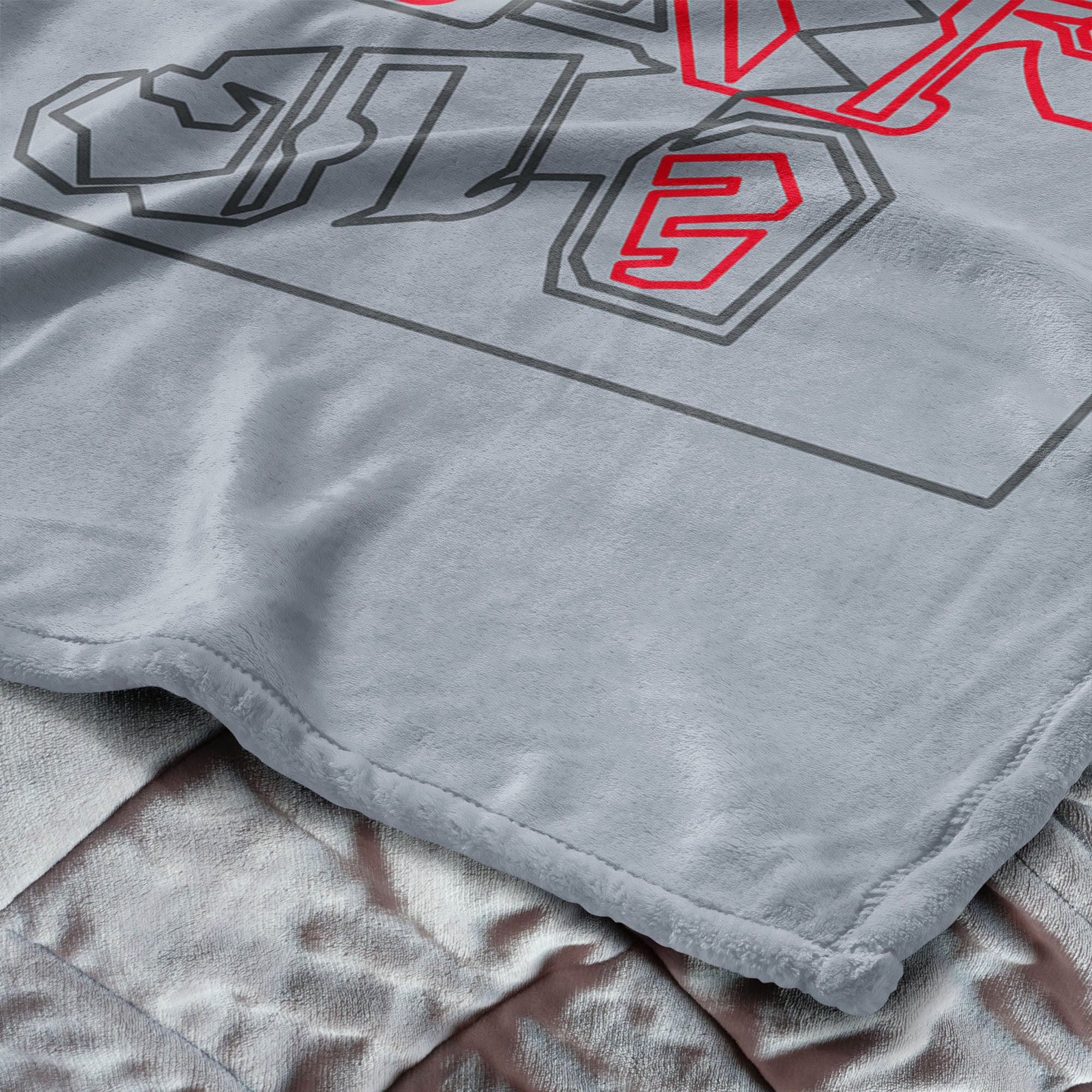 Hasbro Power Rangers Megazord Silk Touch Throw Blanket 50X60 Inches, GRAY, alternate image number 4