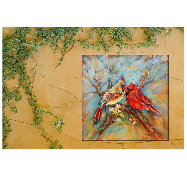 Spring Cardinals Outdoor Art, , on-hover image number null