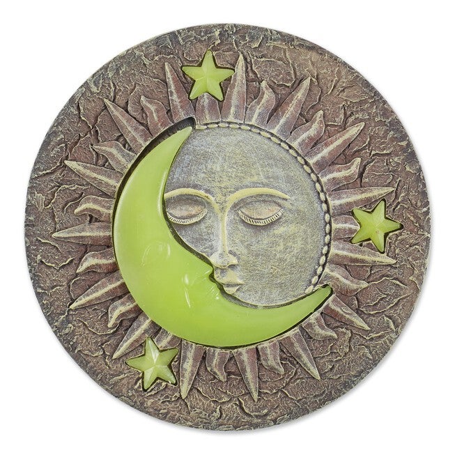 Sun And Moon Glowing Stepping Stone, BROWN, hi-res image number null