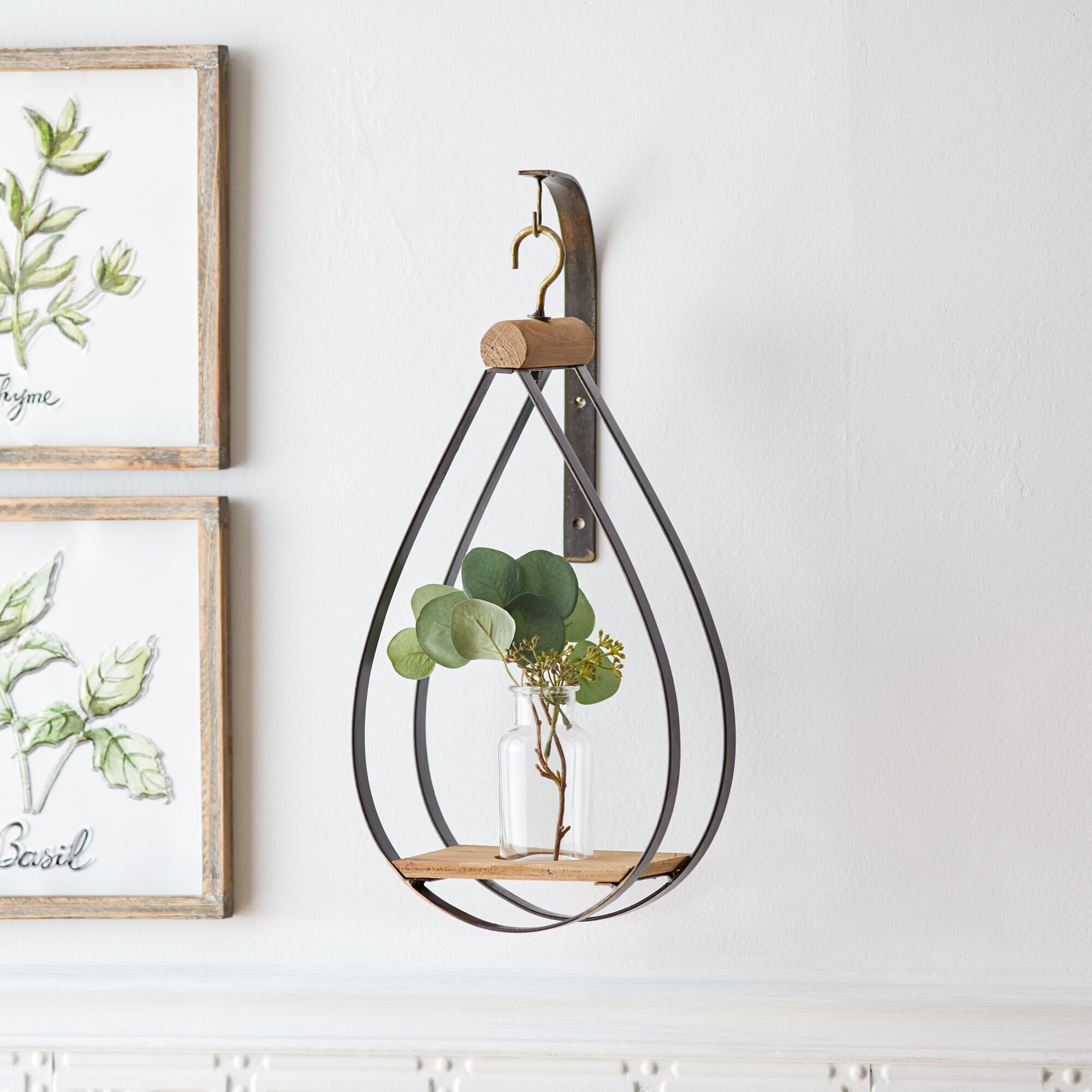 Melrose International Hanging Bottle Vase