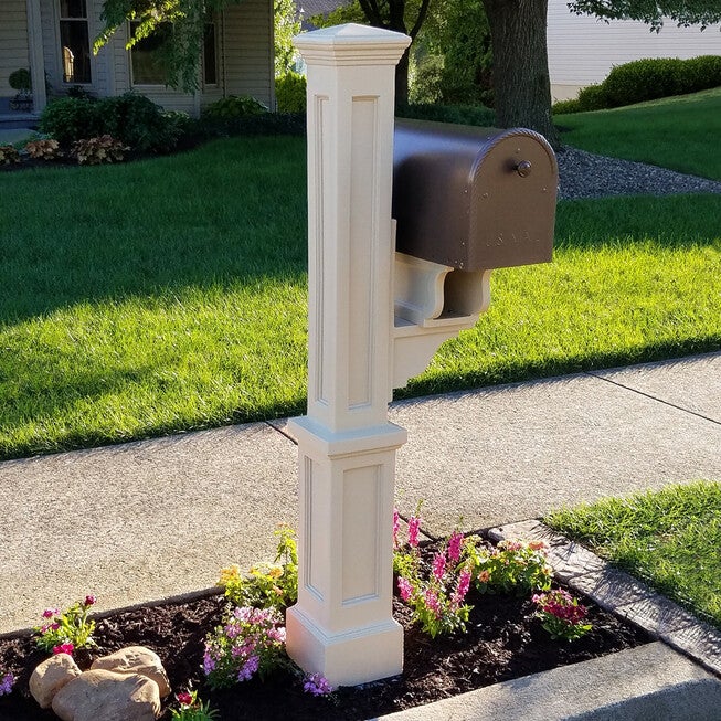 Rockport Single Mail Post, CLAY, hi-res image number 0