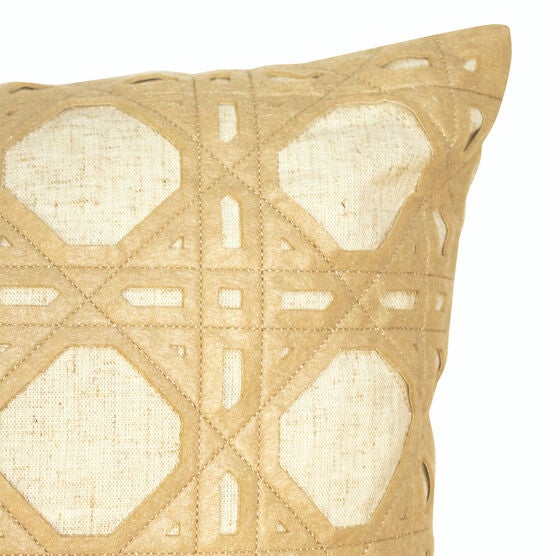 Edie@Home Rattan Decorative Pillow Dec Pillow, , alternate image number null