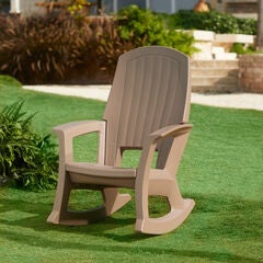 Oversized 600 lbs. Weight Capacity Resin Rocker