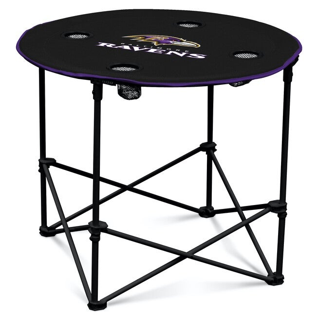 Baltimore Ravens Round Table Tailgate, MULTI, hi-res image number 0