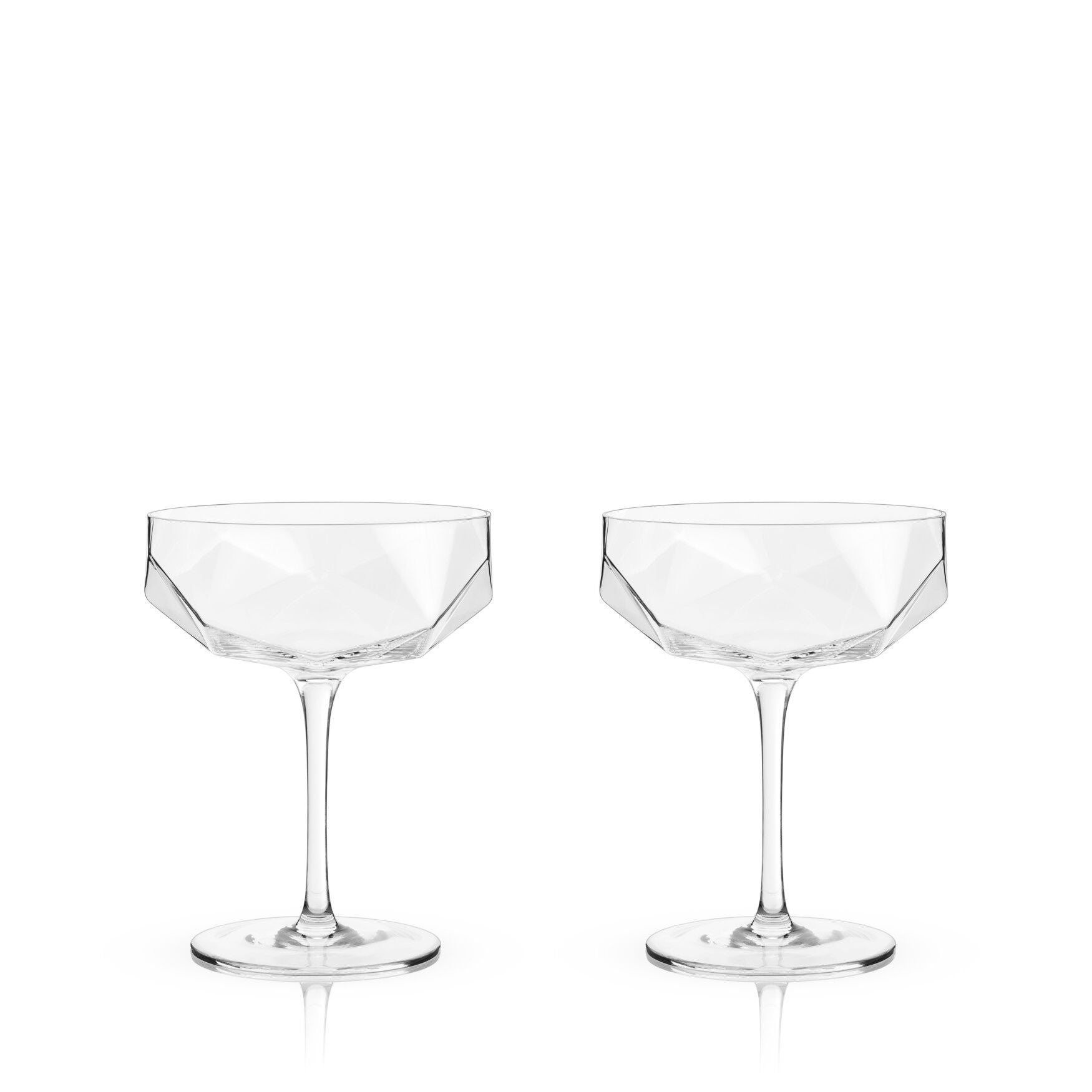 Faceted Crystal Coupes, , alternate image number 4