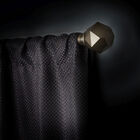 Innovative Decorative Room Darkening Wrap Around Rod & Finial 48-86, , alternate image number null