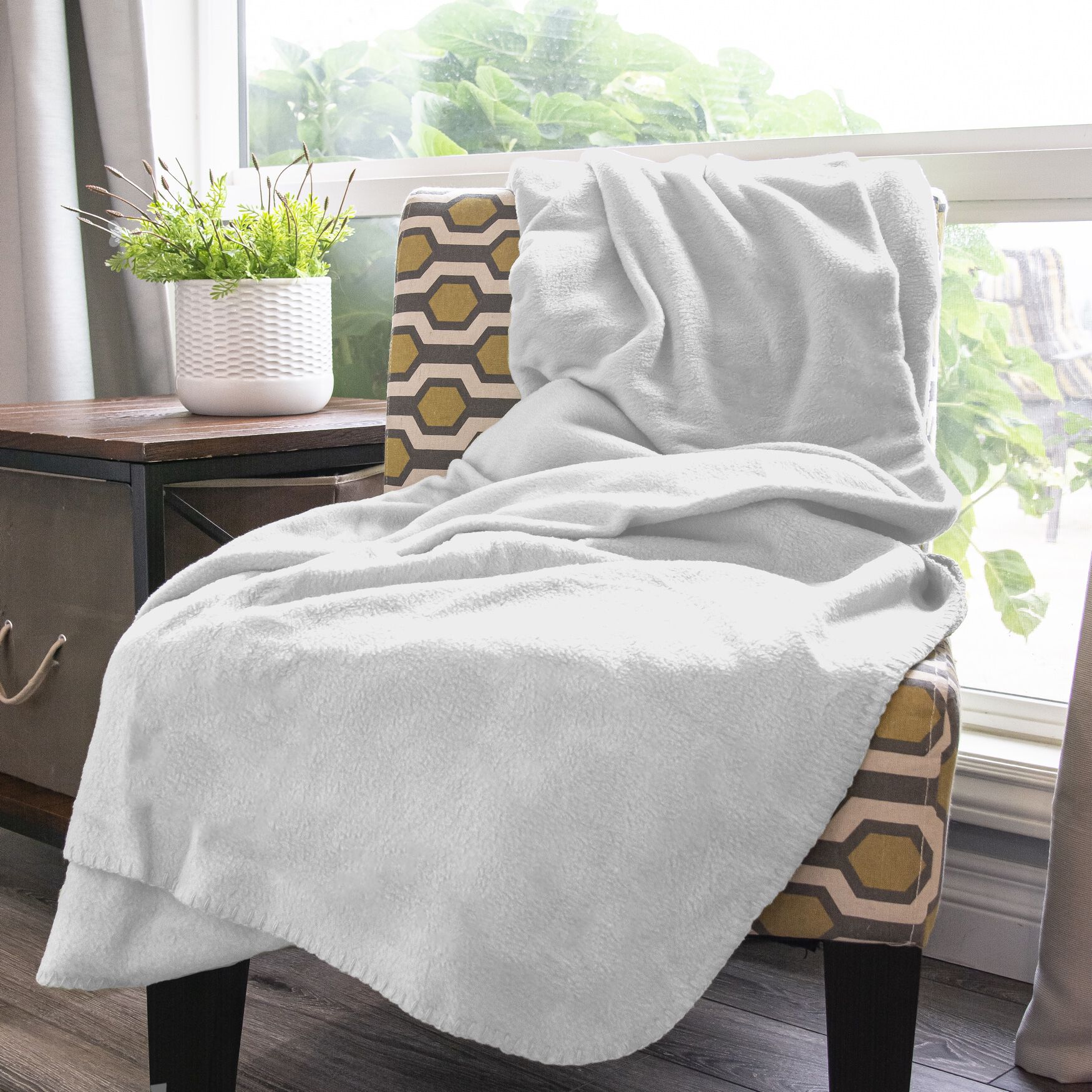 Supreme Warmth Pencewood Fleece Blanket, , alternate image number 8