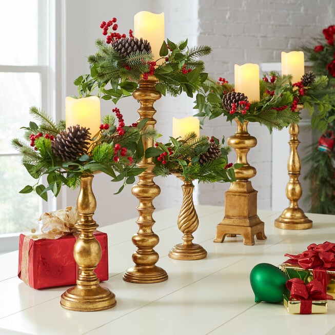 Candlesticks, Set of 5, , on-hover image number 1