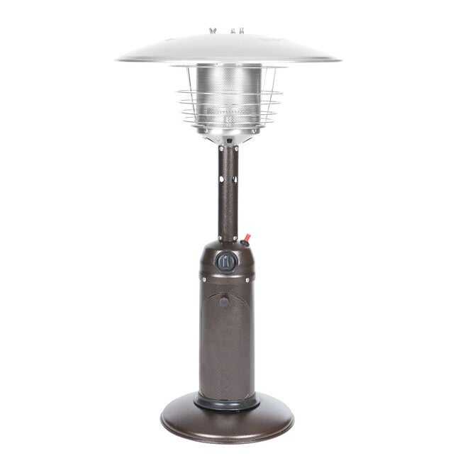 Hammered Bronze Finish Table Top Patio Heater, BRONZE, hi-res image number 0