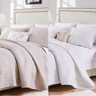 Parker White Quilt and Pillow Sham Set, LINEN, hi-res image number null
