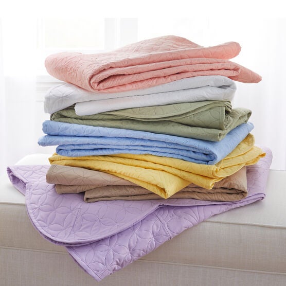 Lily Pinsonic Damask Throw, , on-hover image number null