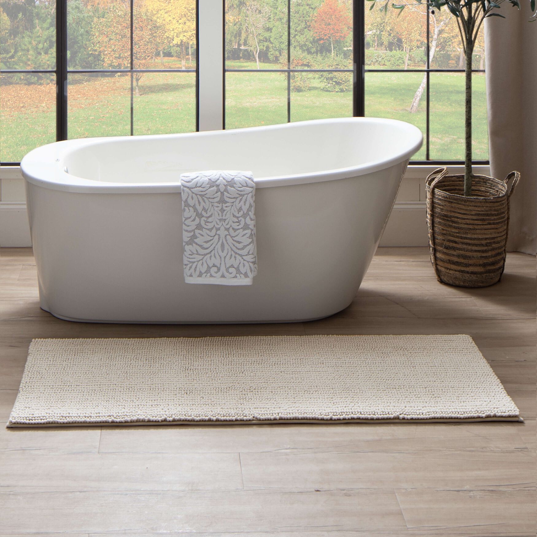 Homespun Noodle Bath Rug, , alternate image number 10