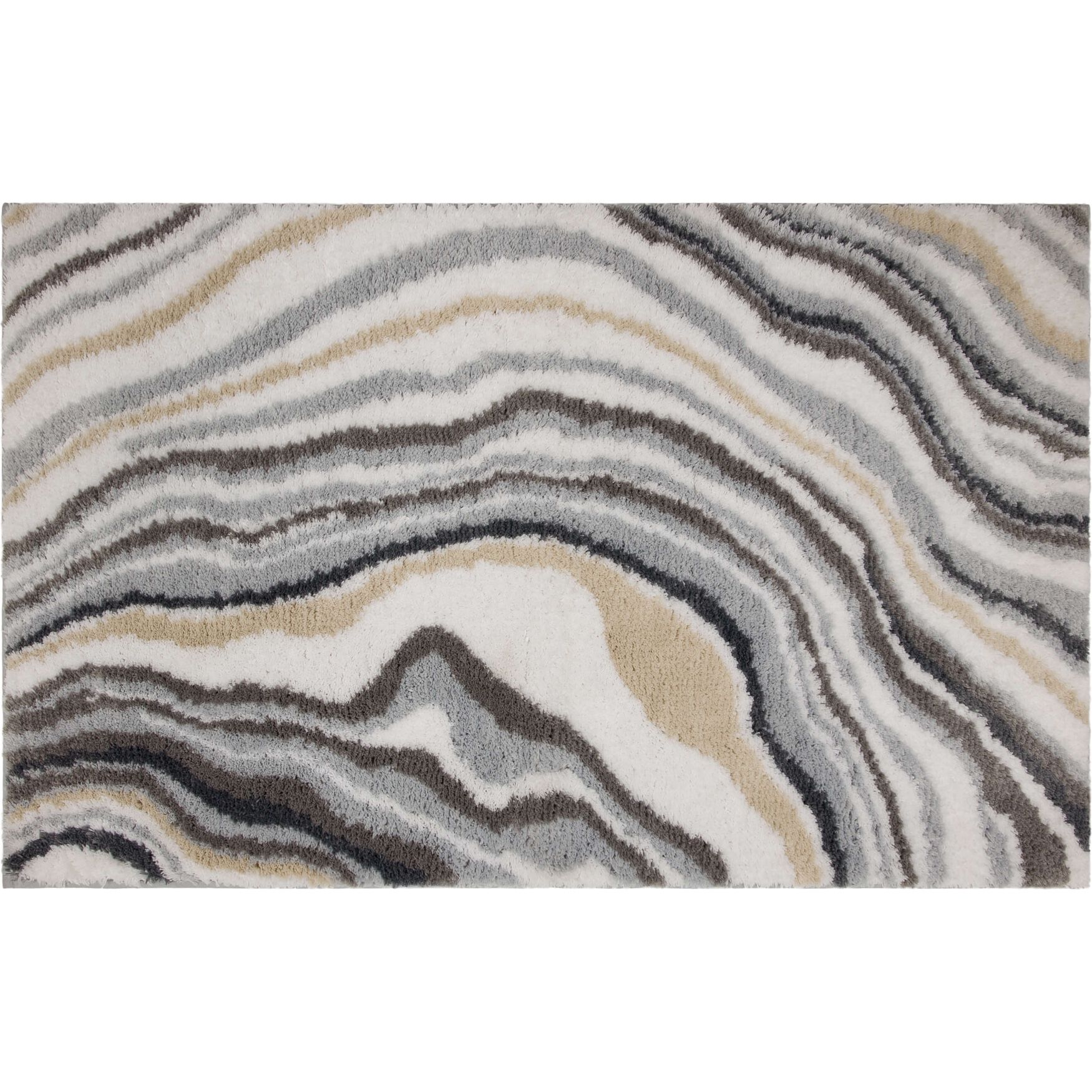 Serpentine Bath Rug, DOVE, hi-res image number 0