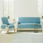 BH Studio Water-Repellent Microfiber Loveseat Protector, , on-hover image number null