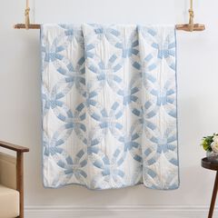 Wedding Ring Traditional Reversible Throw Blanket