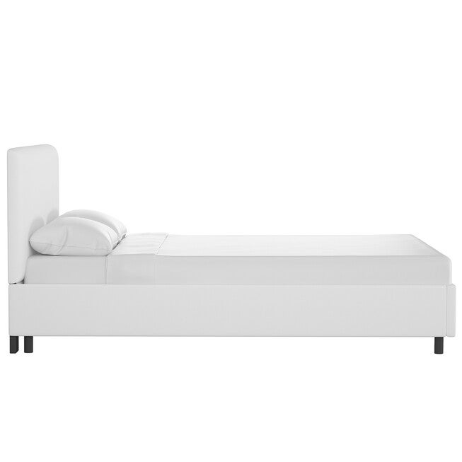 Twill Upholstered Platform Bed, , alternate image number 2