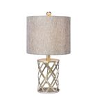 19.5" Antique Gold Metal Table Lamp, , on-hover image number null