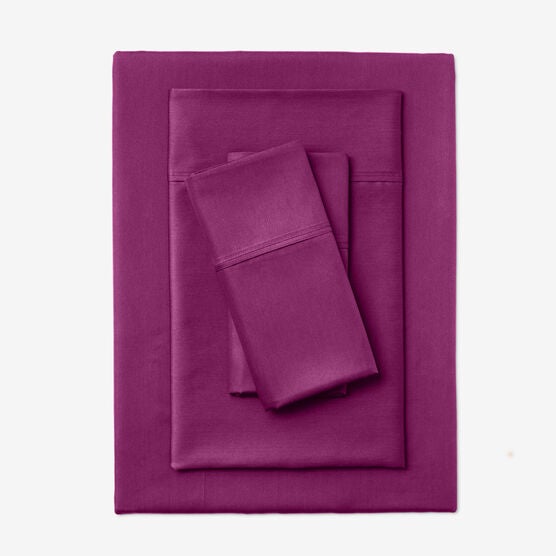 Bed Tite™ 500-TC Cotton/Poly Blend Sheet Set, PLUM, hi-res image number null