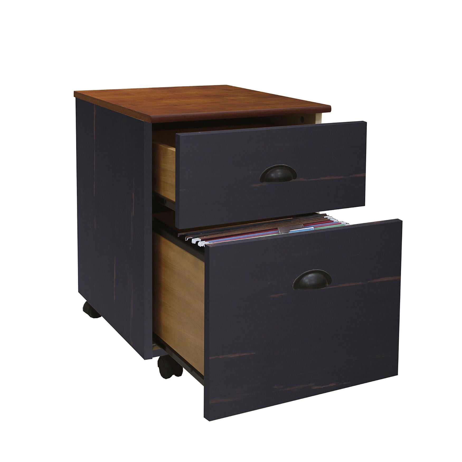 Hawksbury 2 Drawer Mobile File Cabinet File Cabinet, , alternate image number 14