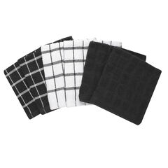 6Pk Terry Check Dish Cloth Dish Cloth