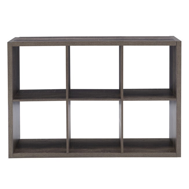 Galli 6 Cubby Storage Cabinet, GREY, hi-res image number 0