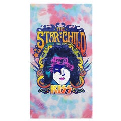 KISS The Star Child Microfiber Beach Towel 30x60 inches