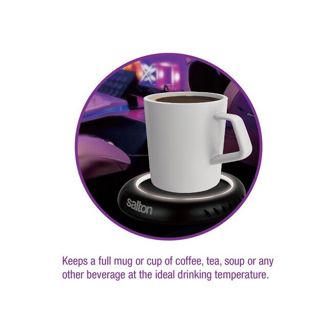 Illuminated Mug Warmer - Black, , alternate image number null