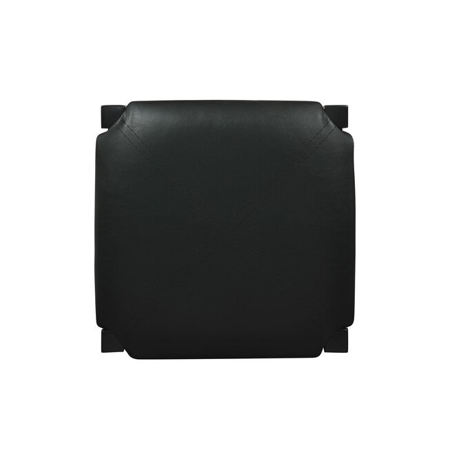 Lancer Backless Counter Stools, Black - Set of Two, , on-hover image number 1