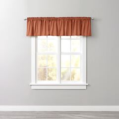 Poly Cotton Canvas Rod-Pocket Valance