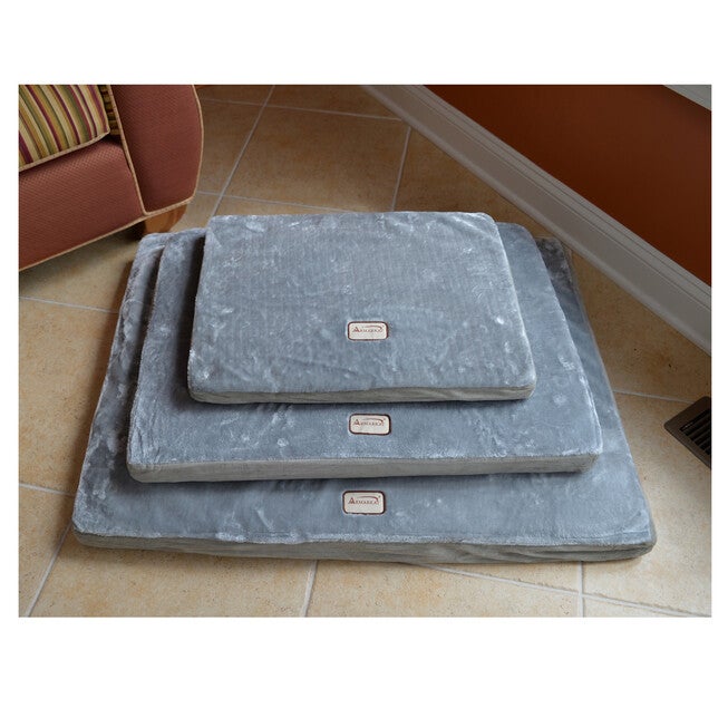 Memory Foam Orthopedic Dog Bed Mat, Sage Green/Grey, Large, , alternate image number 3