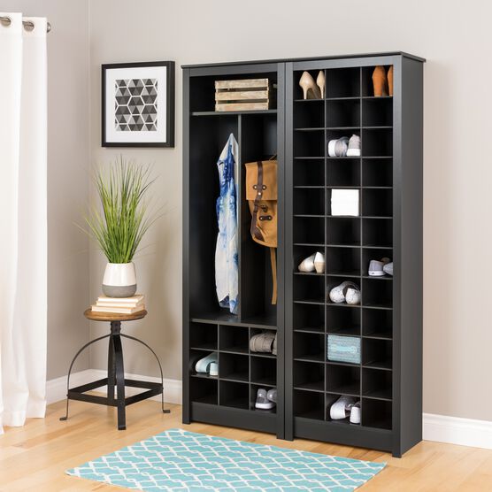 Space-Saving Entryway Organizer with Shoe Storage, , alternate image number null