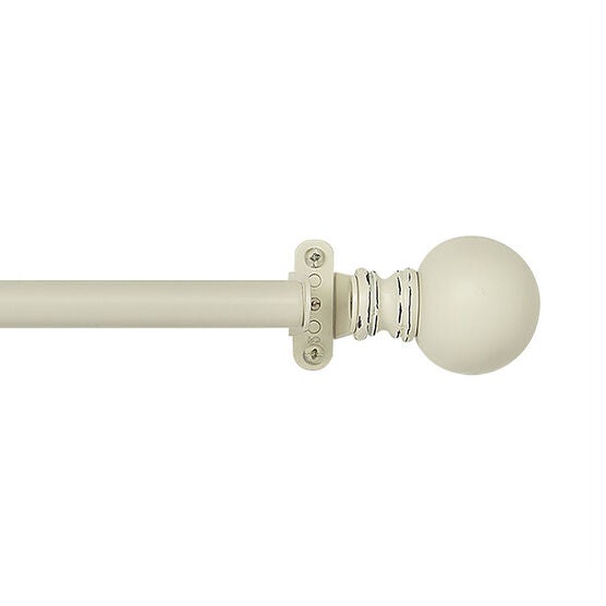 Innovative Decorative Room Darkening Wrap Around Rod & Finial 48-86, , alternate image number null