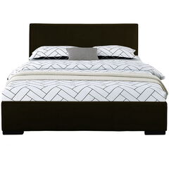 Abbey Platform Bed, Beige, Queen