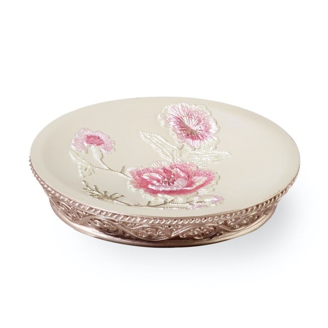 Dublin Rose Soap Dish, BEIGE, hi-res image number null
