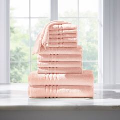 12-Pc. Zero-Twist Bath Towel Set
