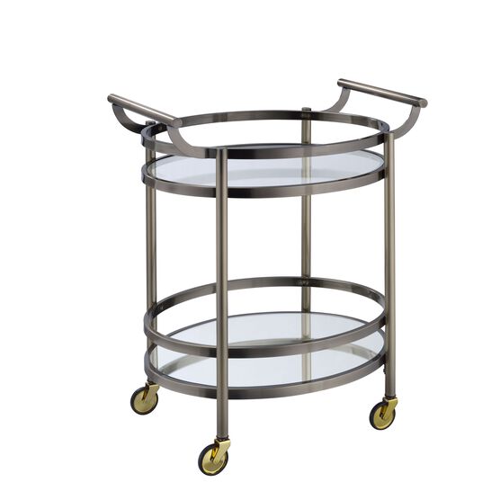Serving Cart, BRUSHED BRONZE, hi-res image number null