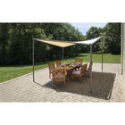 10x10 Del Ray Gazebo Canopy Charcoal Frame Tan Cover, , alternate image number null