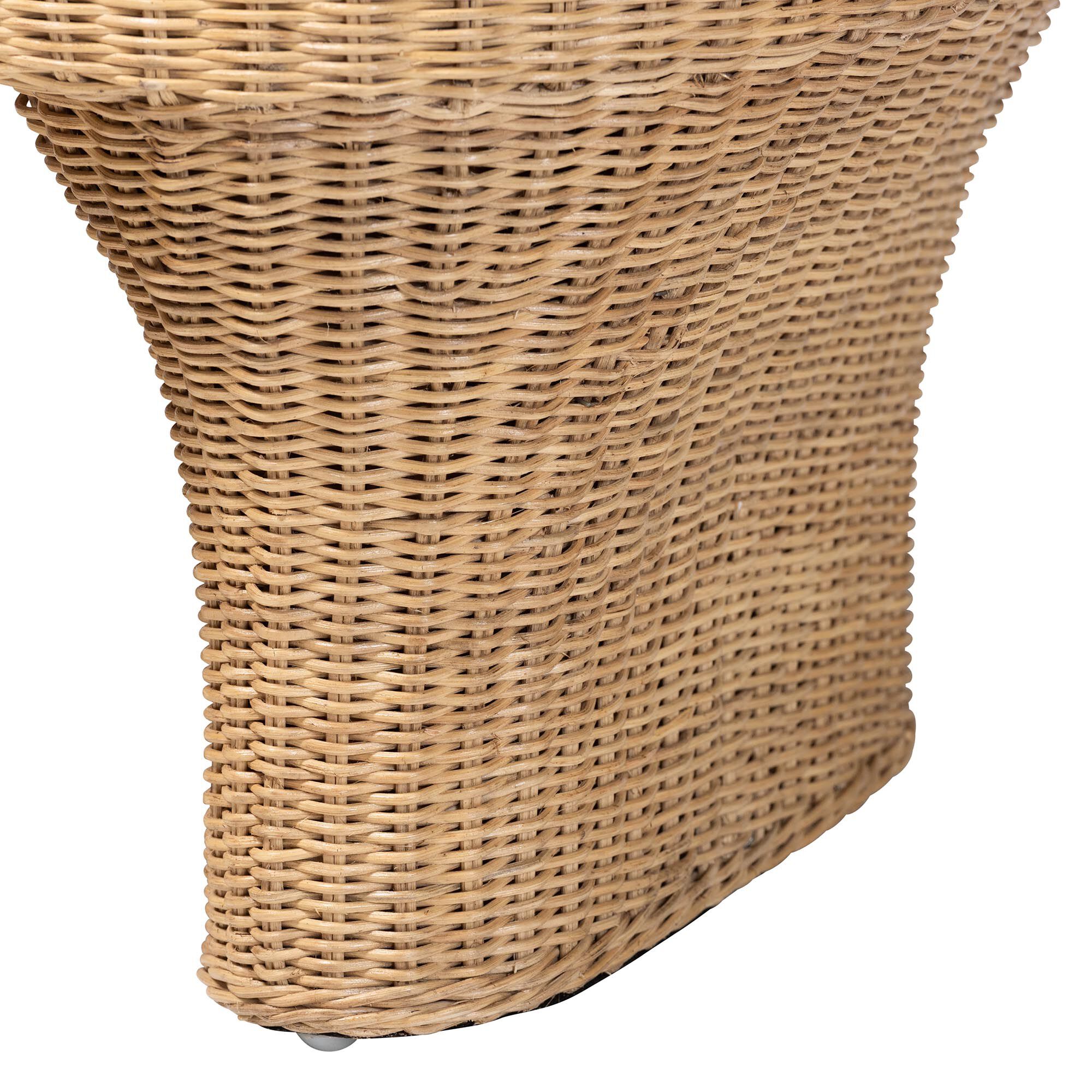 Canika Natural Rattan Coffee Table, NATURAL, alternate image number 4