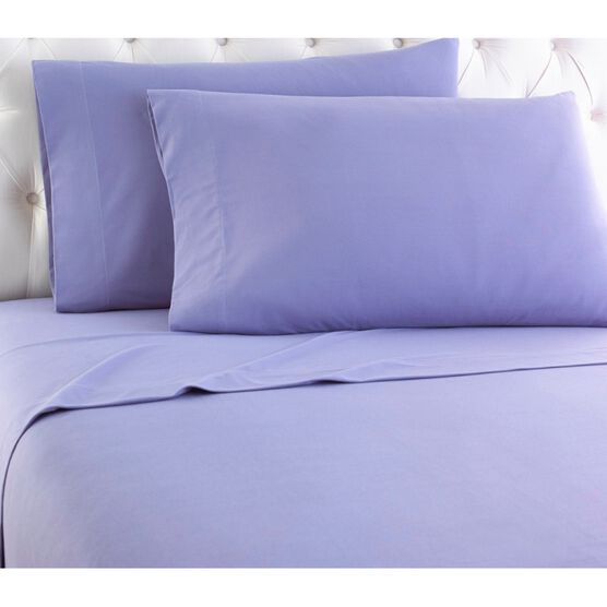 Micro Flannel® Solid Amethyst Flannel Sheet Set, AMETHYST, hi-res image number null