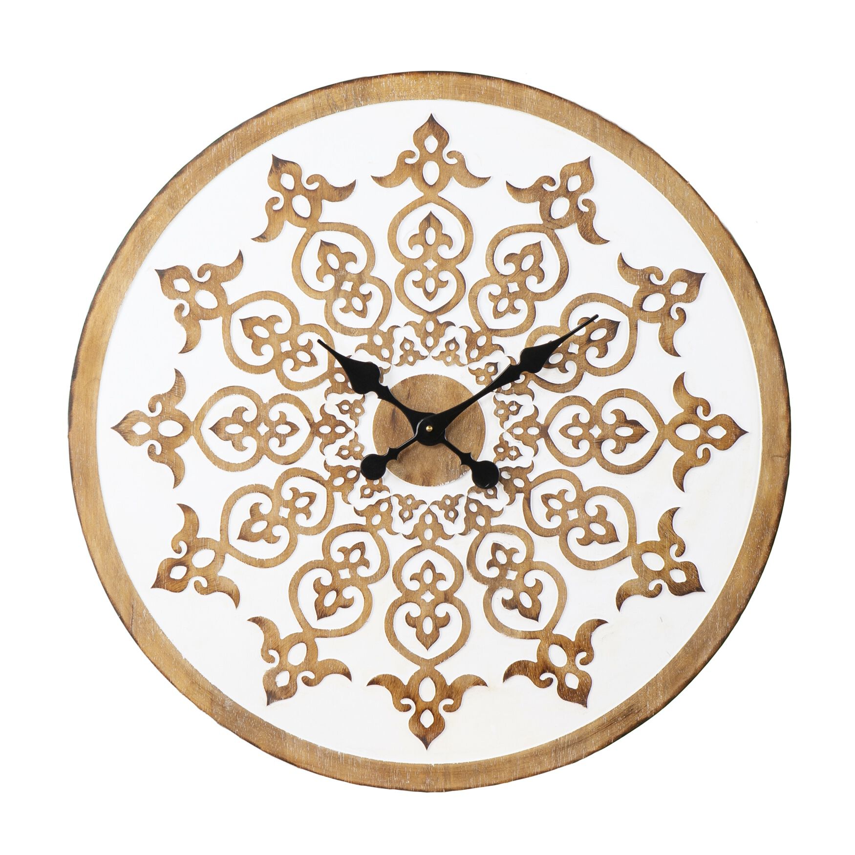 Moravelle Round Wall Clock, , on-hover image number 1